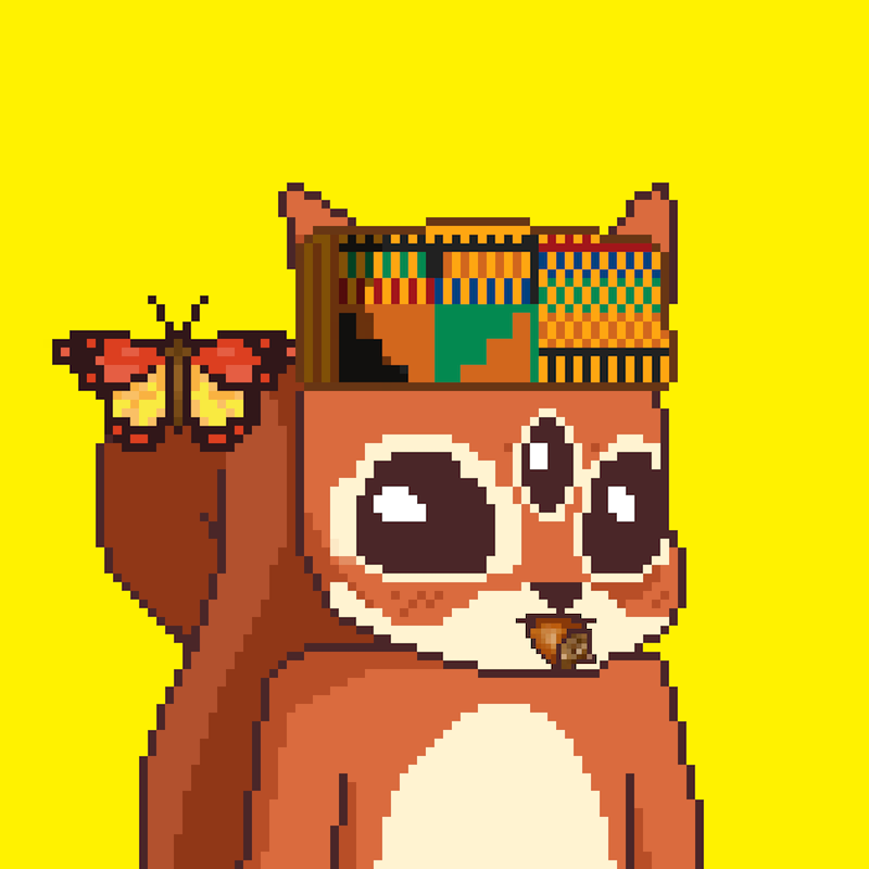 Pixel Squirrels #1600
